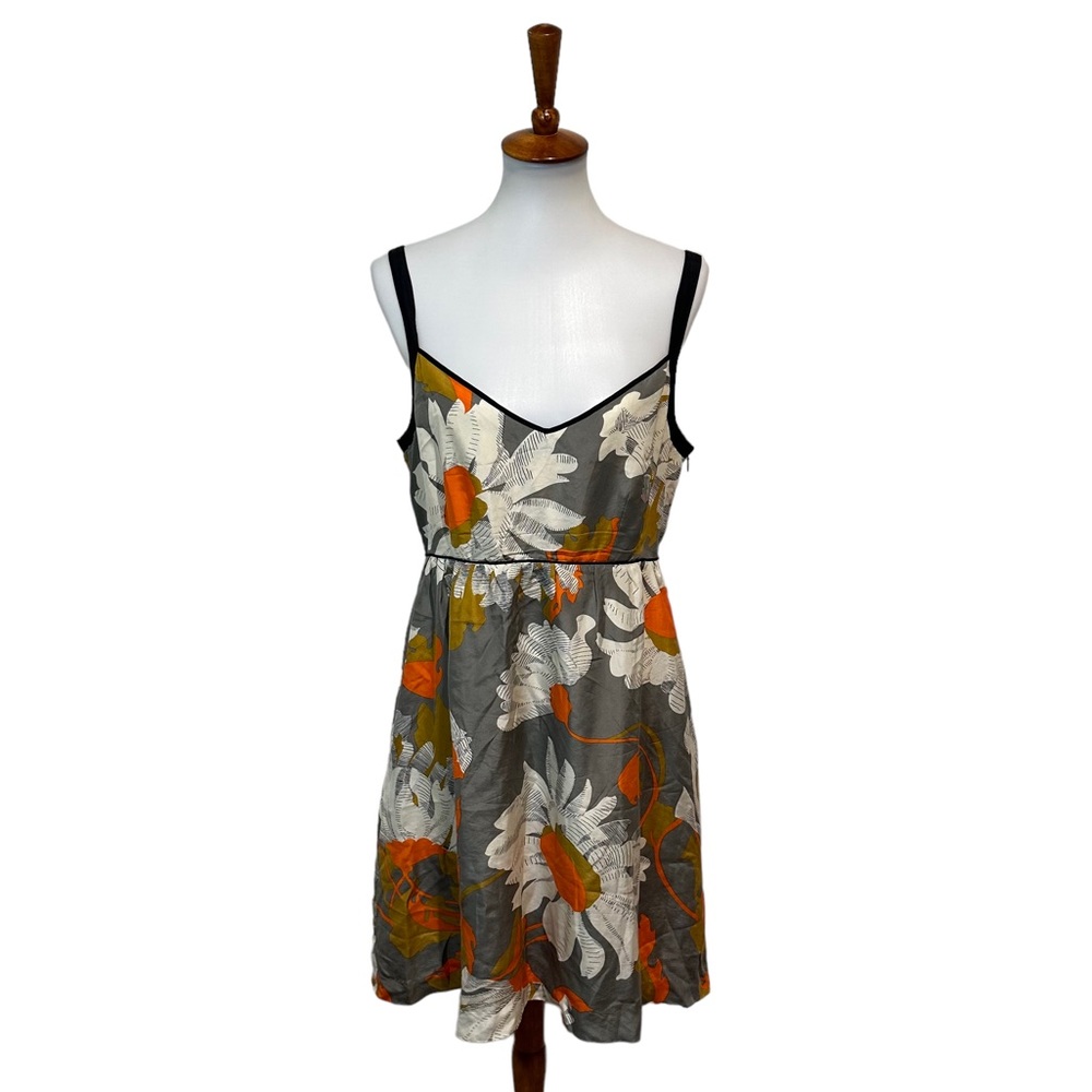 Moulinette Soeurs 100% Silk Mini Dress Printed Size 10